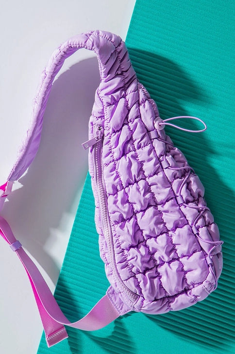 Crossbody Quilted Sling Bag