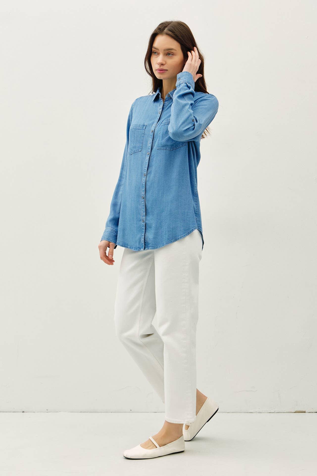 The Sage Denim Shirt