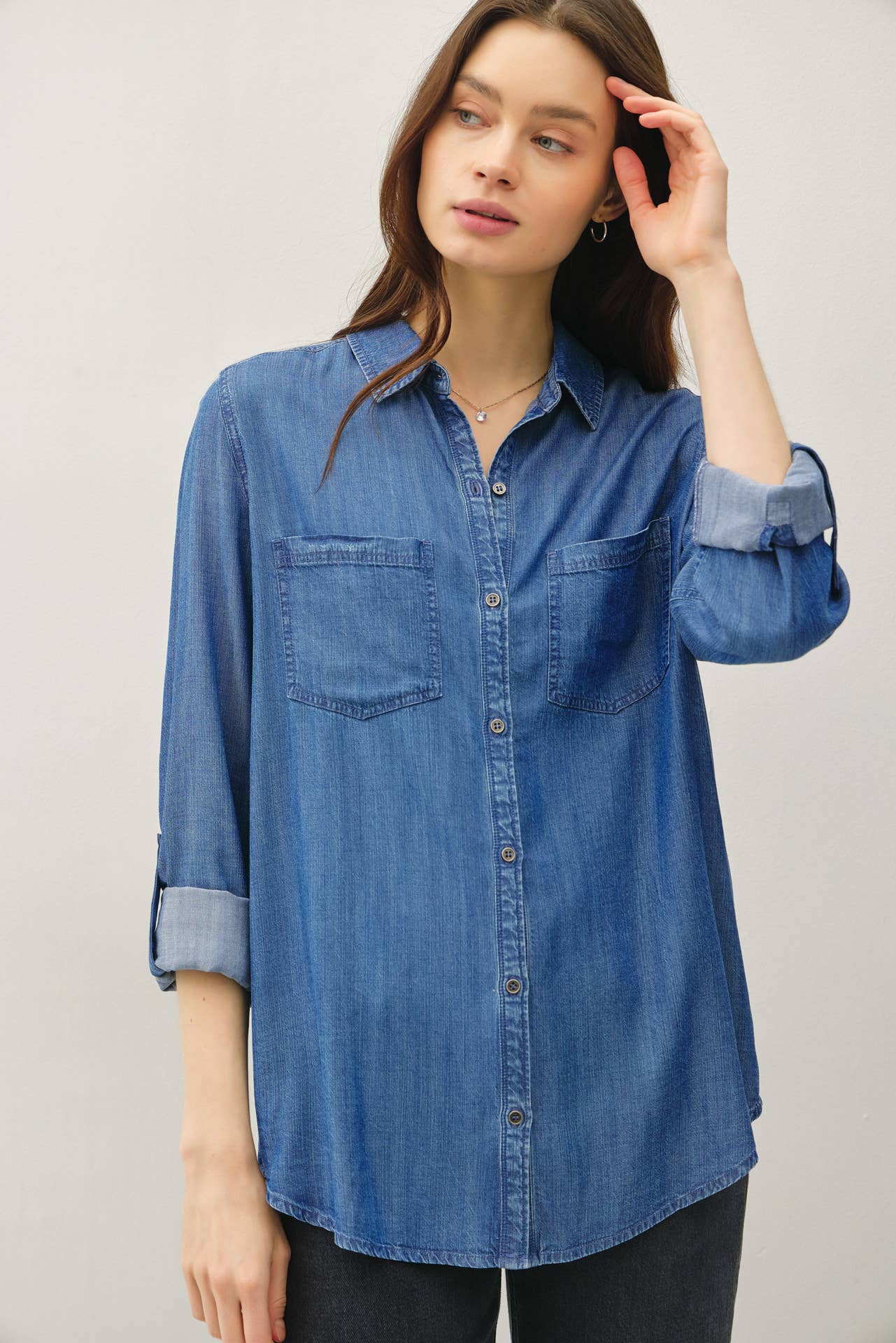 The Sage Denim Shirt