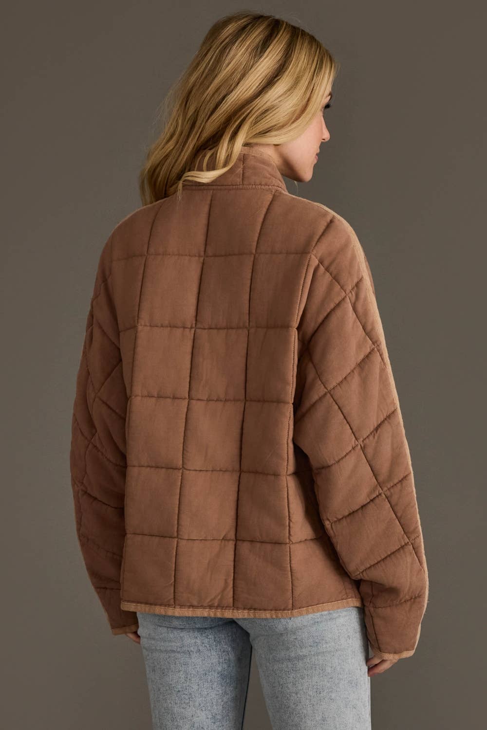 Panache Apparel Co. - Tan Soft Quilted Jacket