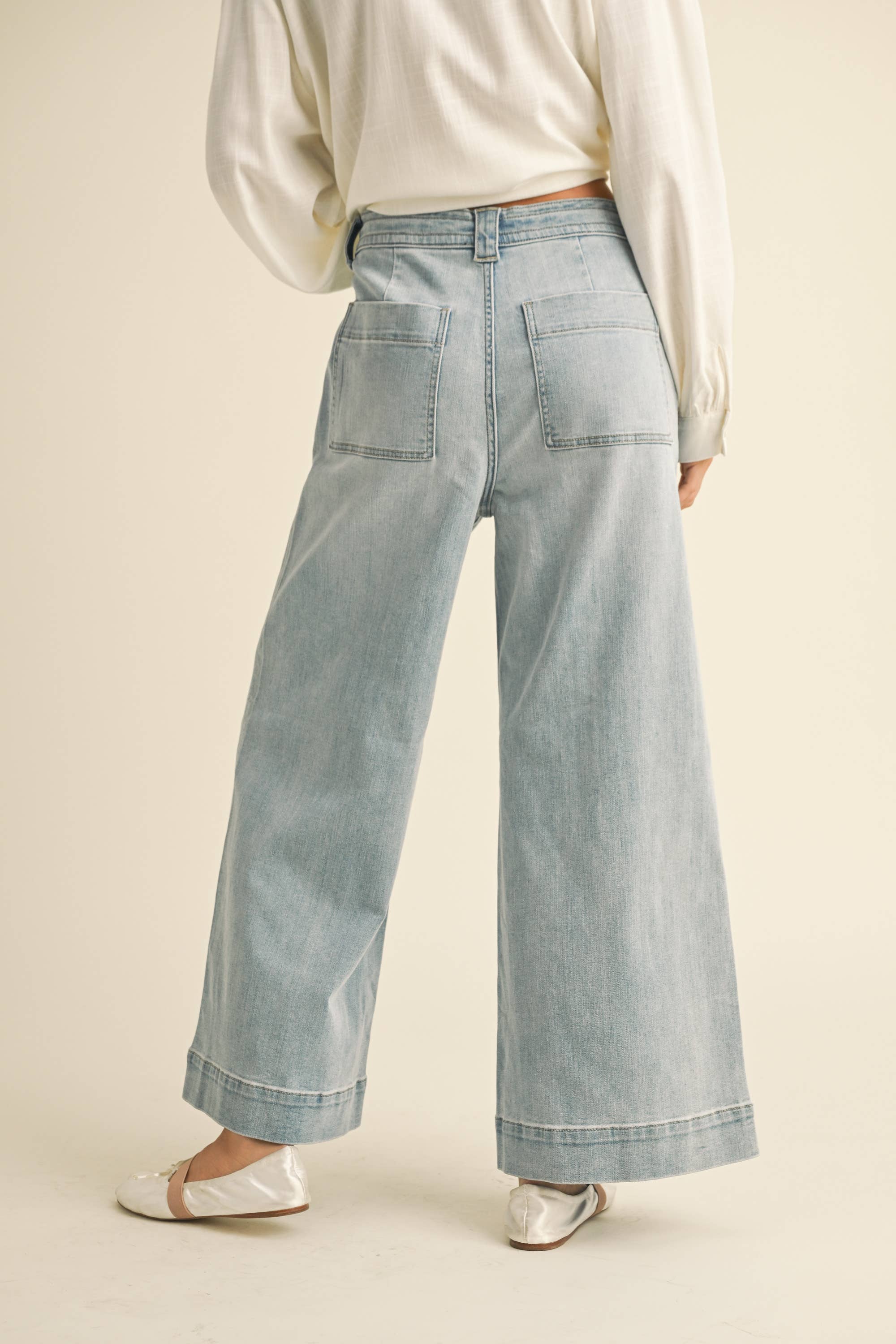 The Morgan Relaxed Denim Pant
