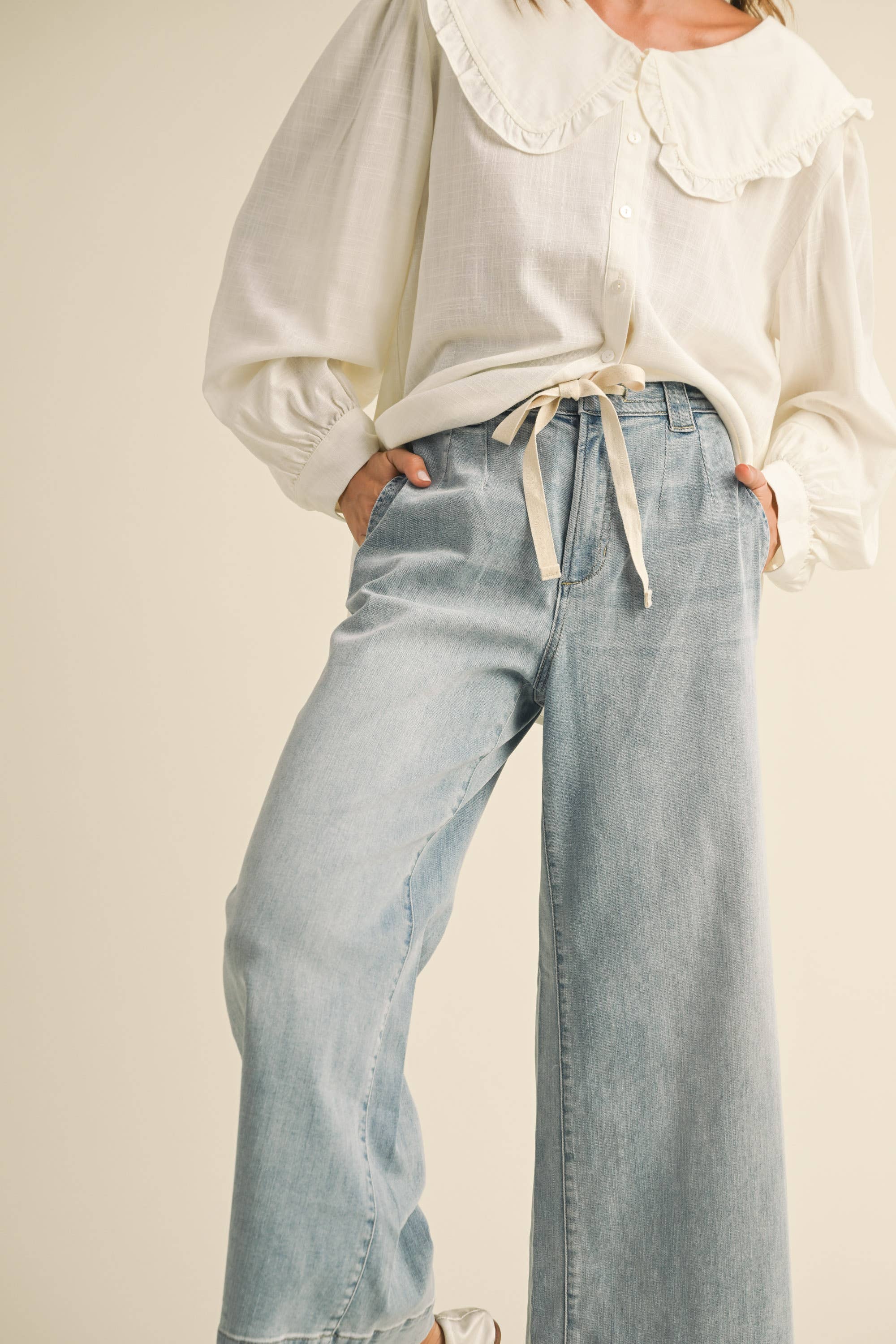 The Morgan Relaxed Denim Pant
