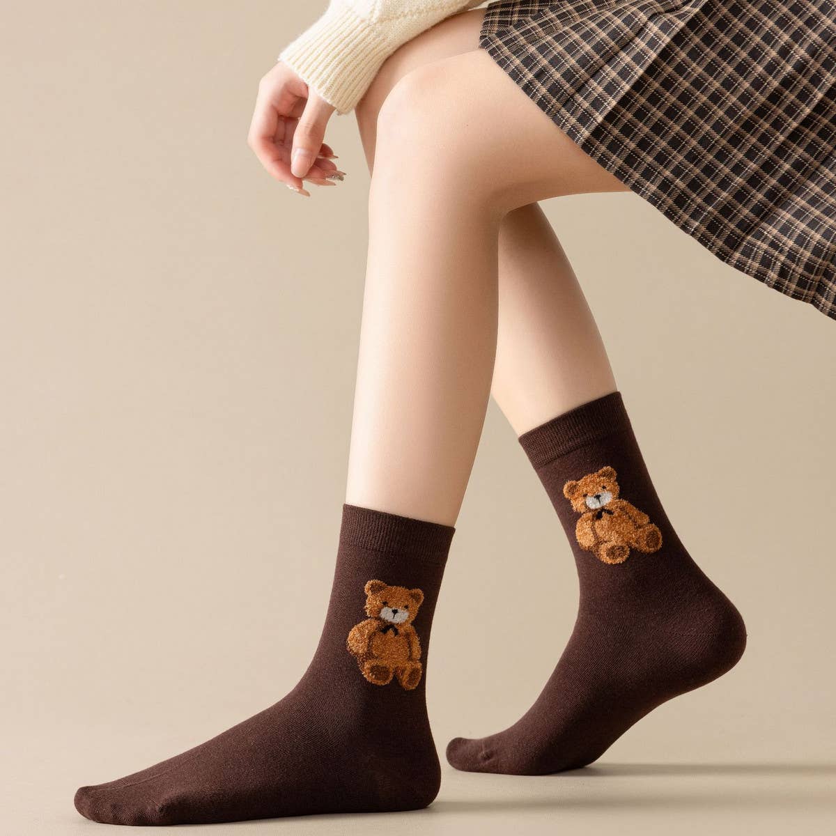 Simple Bear Socks