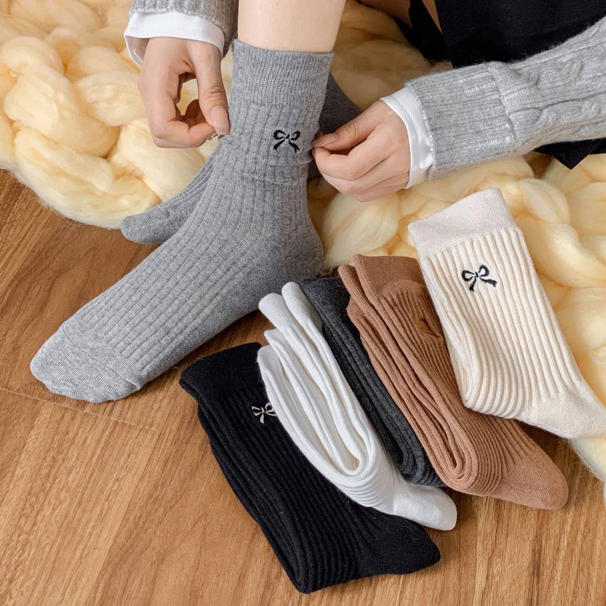 Bow Socks
