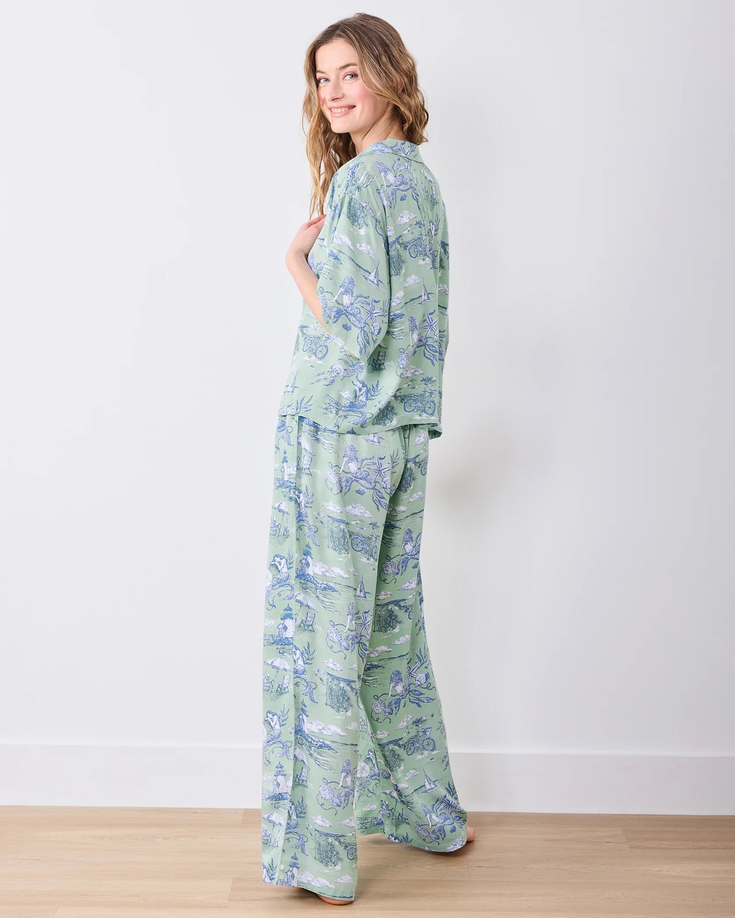 Printfresh Mermaid Toile Eco Satin Wildest Dreams