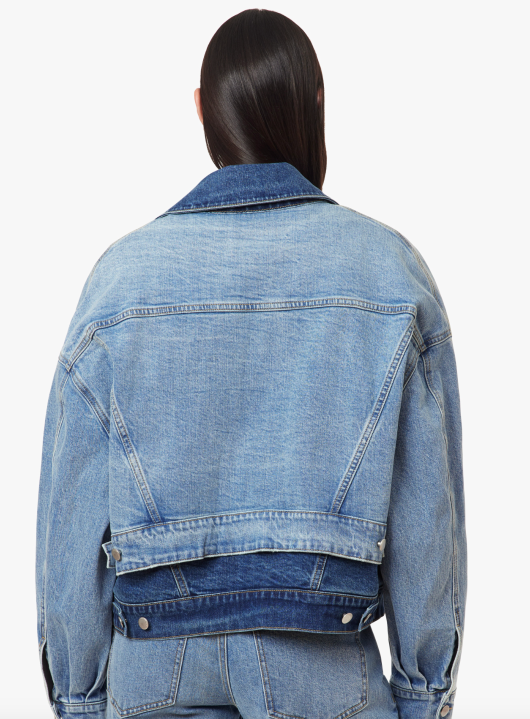 Habitual Double Denim Trucker Jacket