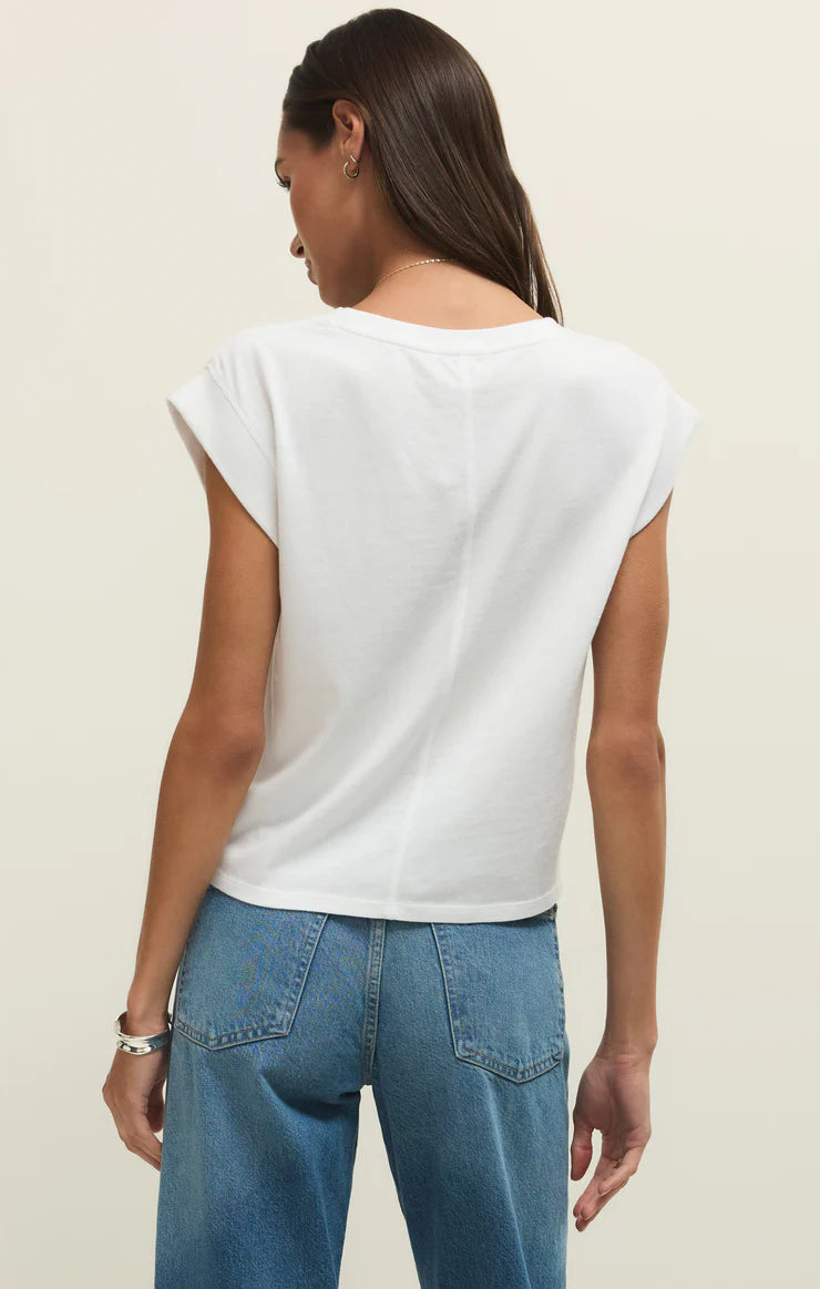 Z Supply Camino Cotton Jersey Top