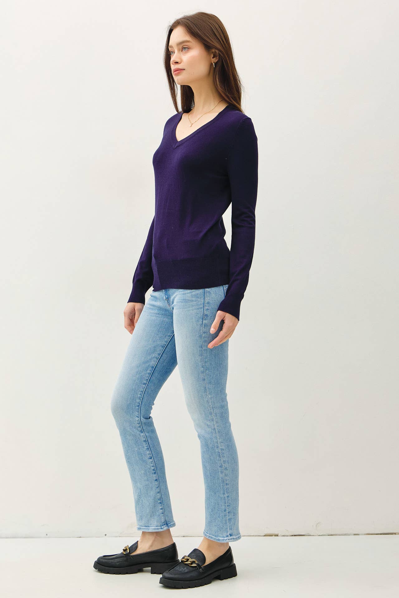 The Amirah V Neck Top