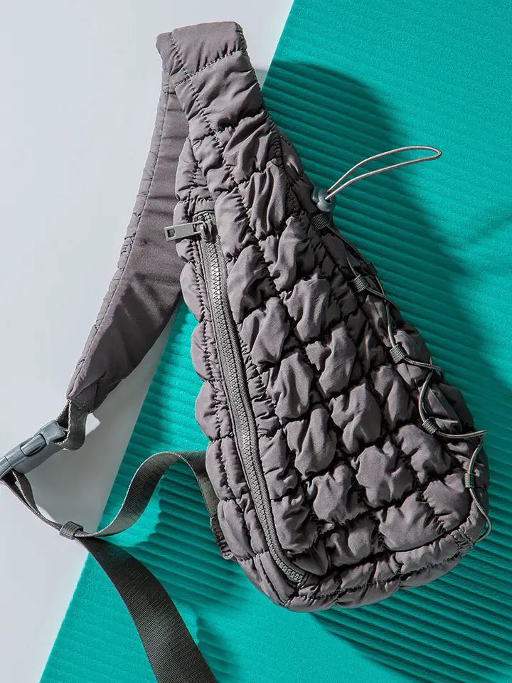 Crossbody Quilted Sling Bag