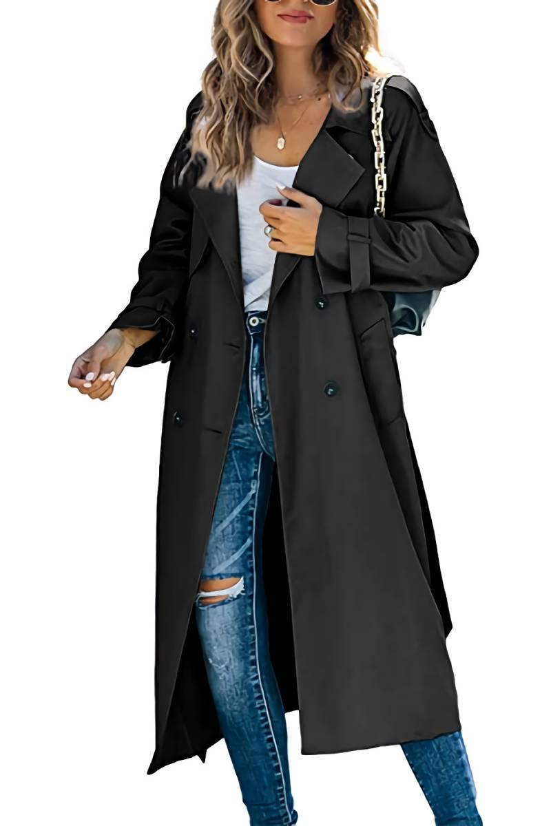 The Raven Trench Coat