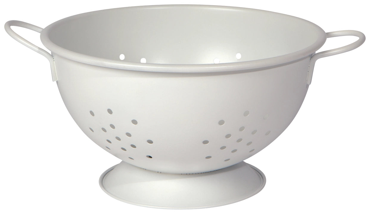 Matte Steel Colander