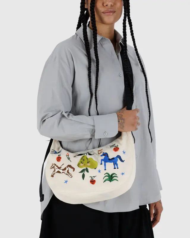 Nylon Crescent Bag BAGGU
