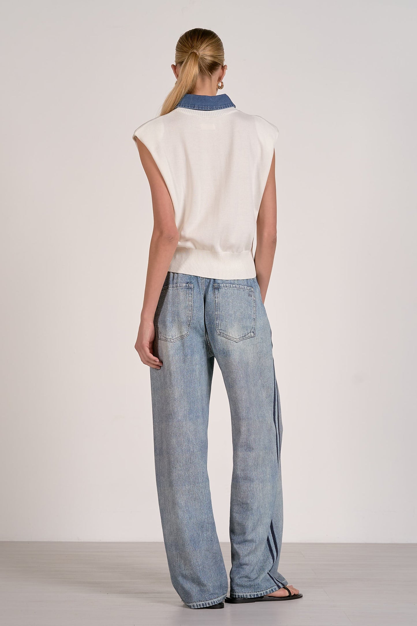 Elan - Cap Sleeve Sweater