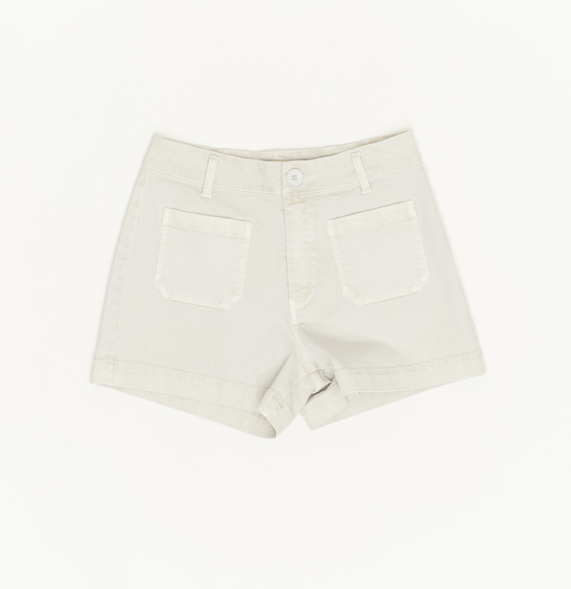 High Rise Patch Pocket Short