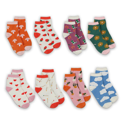 Sockspirations - ASSORTMENT - 4 pc ea 8 style - 32 pc (no di