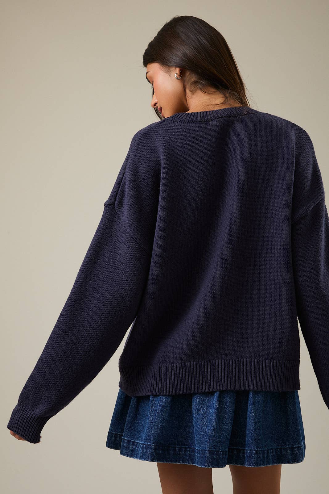LE LIS - ROUND NECK 3 SARDINES SWEATER TOP
