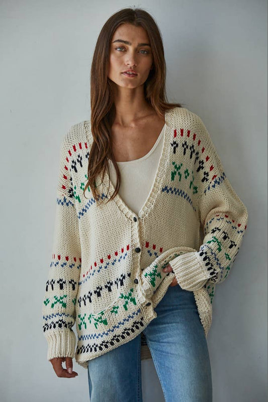 By Together - V-Neck Cardigan