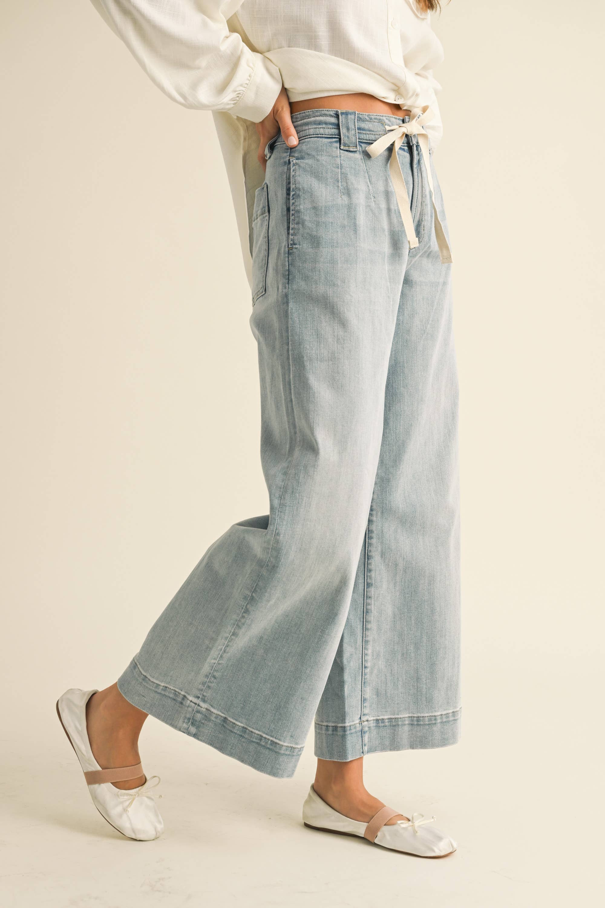 The Morgan Relaxed Denim Pant