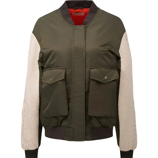 ASTRID- Woven Bomber Coat