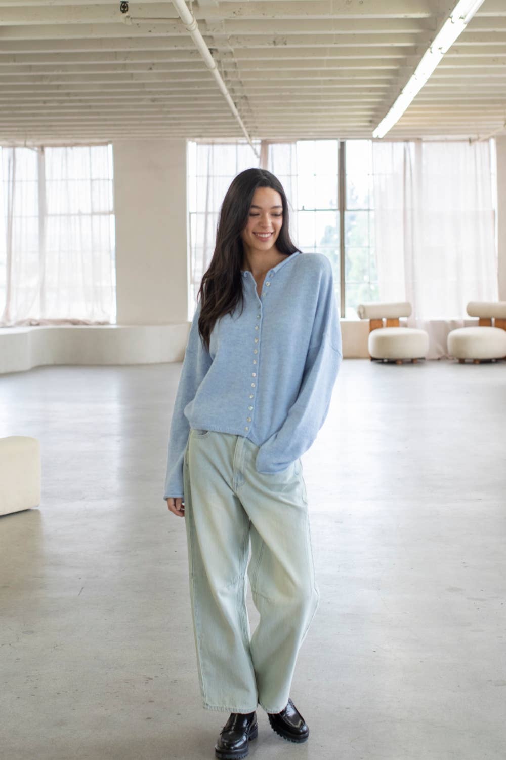 Things Between - Mismatch Buttons Piper Cardigan