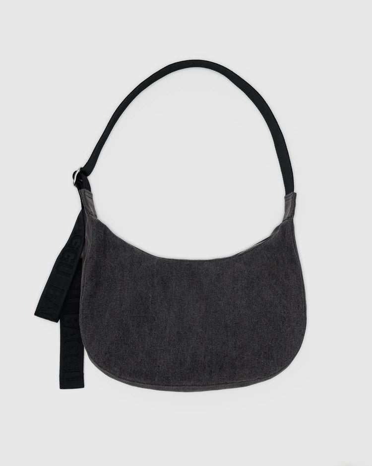 Baggu- Medium Denim Crescent Bag