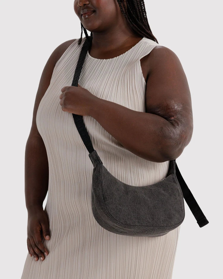 Baggu- Small Denim Crescent Bag
