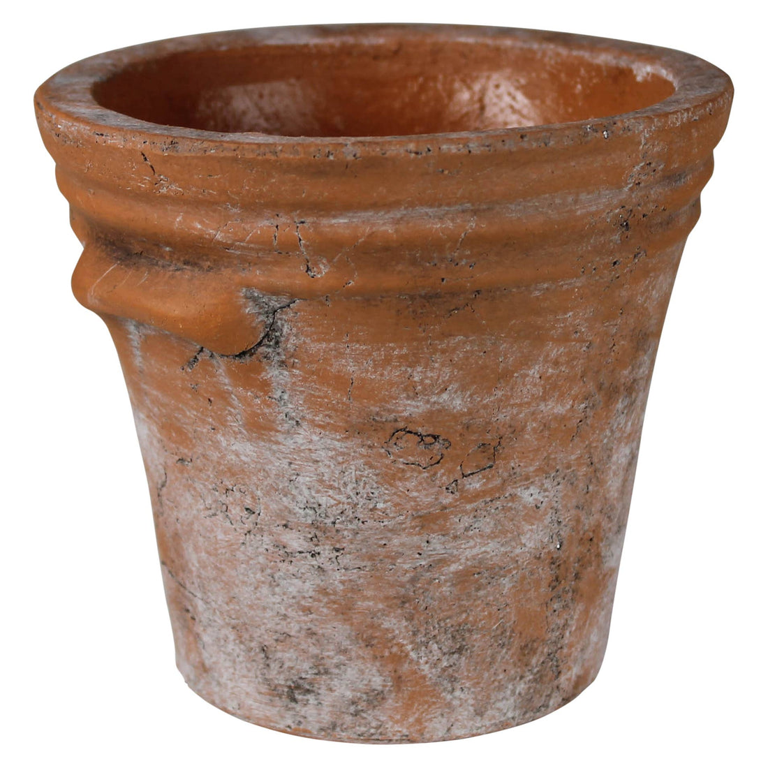 Tresco Rustic Pot, Cement - Lrg