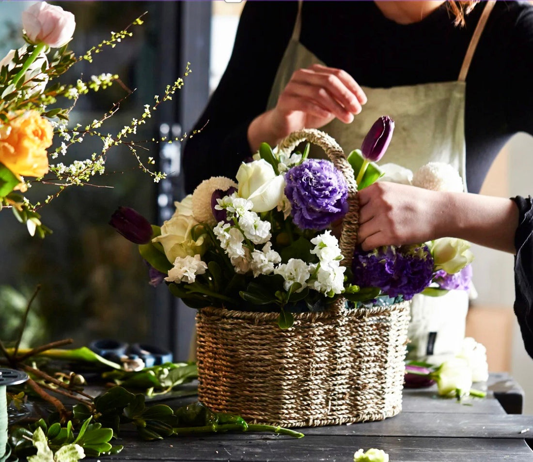 Basket Floral Centerpiece