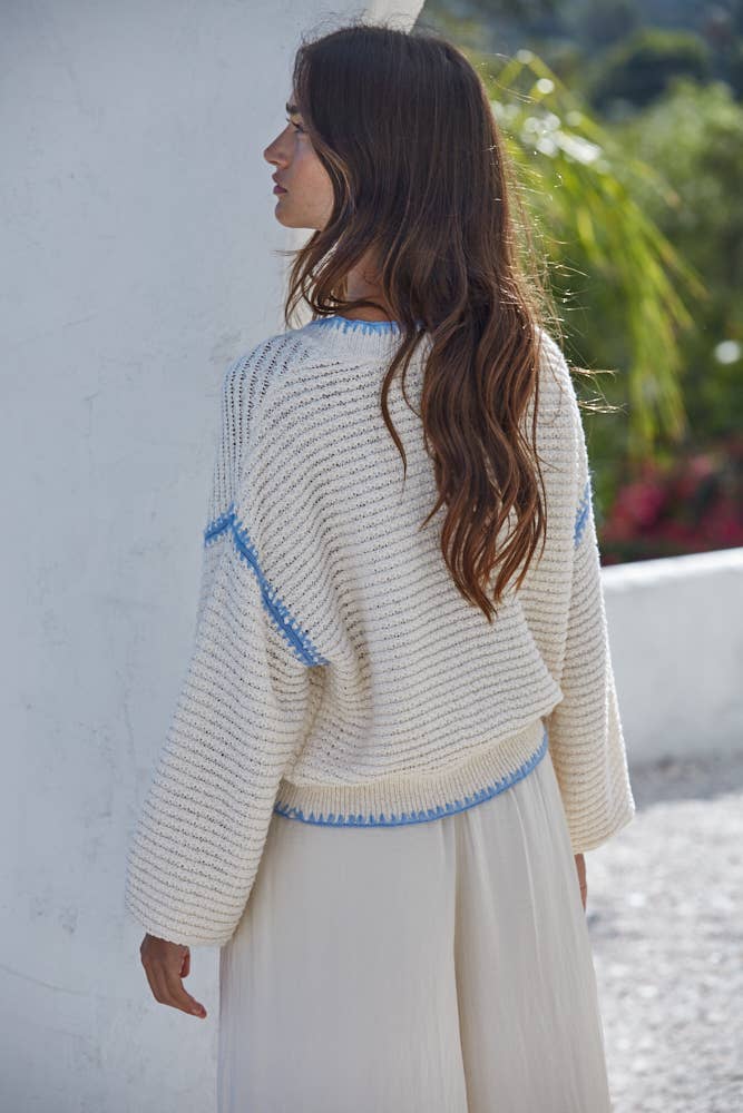 By Together -  Knit Sweater Long Sleeve Top