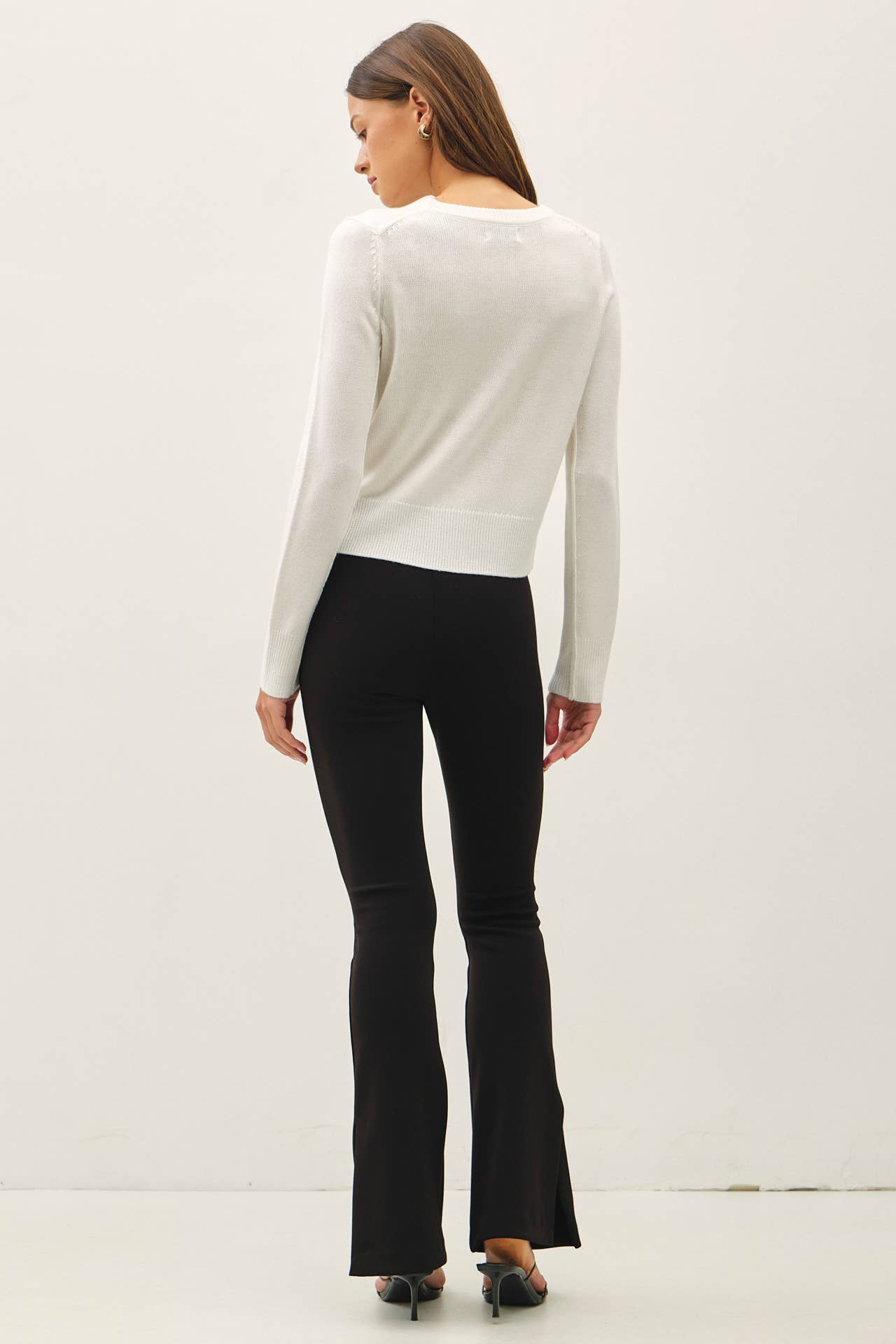 Be Cool -  WOOL BLENDED CLASSIC CUT BUTTON UP CARDIGAN