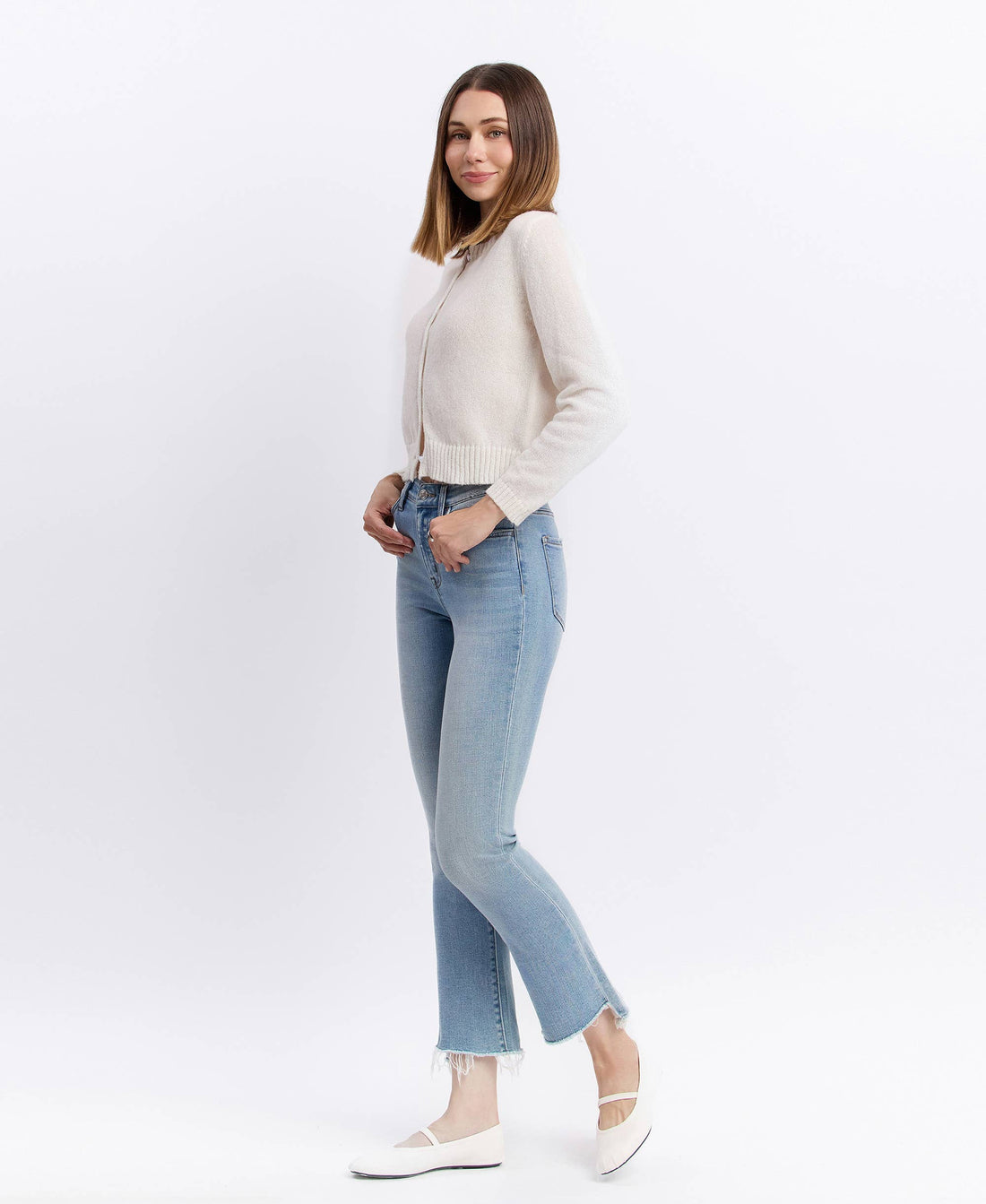 The Eva Crop Jean