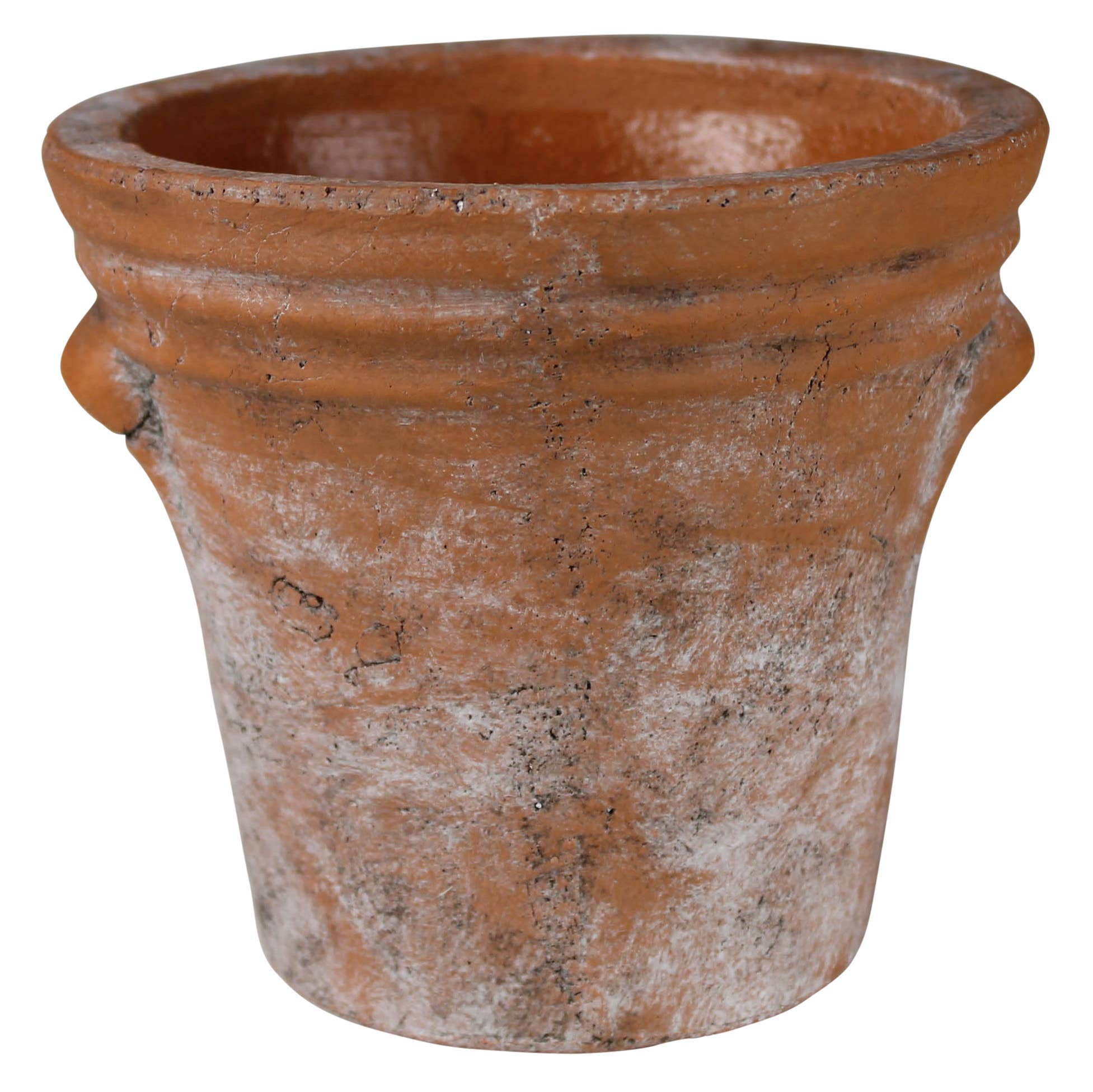 Tresco Rustic Pot, Cement - Lrg