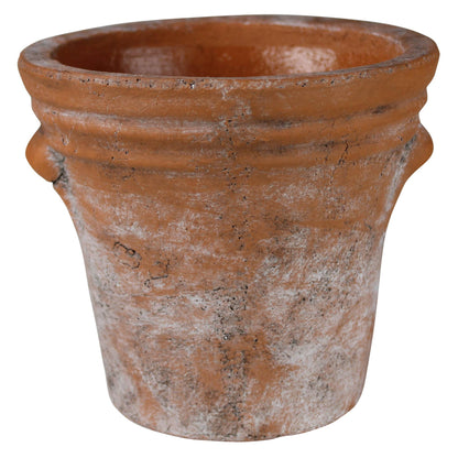 Tresco Rustic Pot, Cement - Lrg