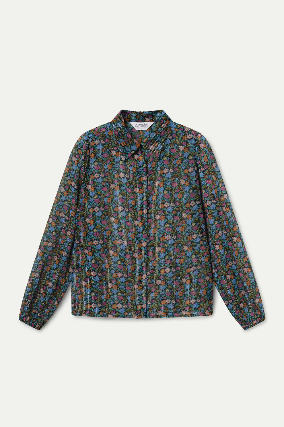 Compañía Fantástica - Floral Long Sleeve Blouse