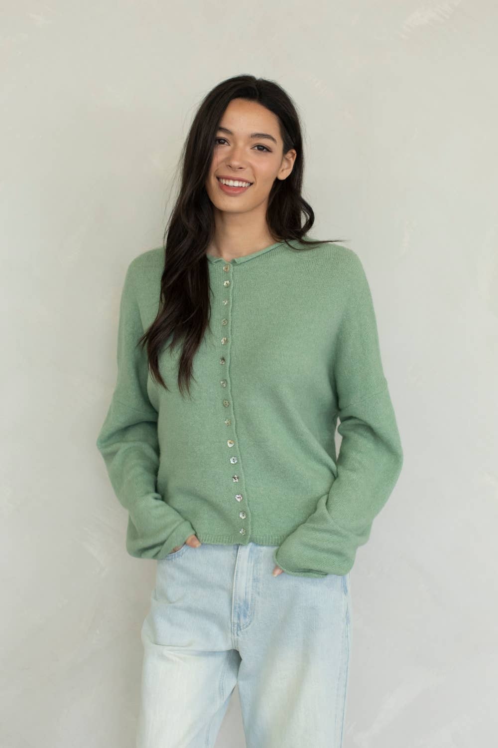 Things Between - Mismatch Buttons Piper Cardigan