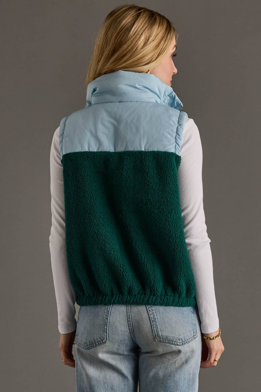Panache Apparel Co. - Lt. Blue & Green Vest