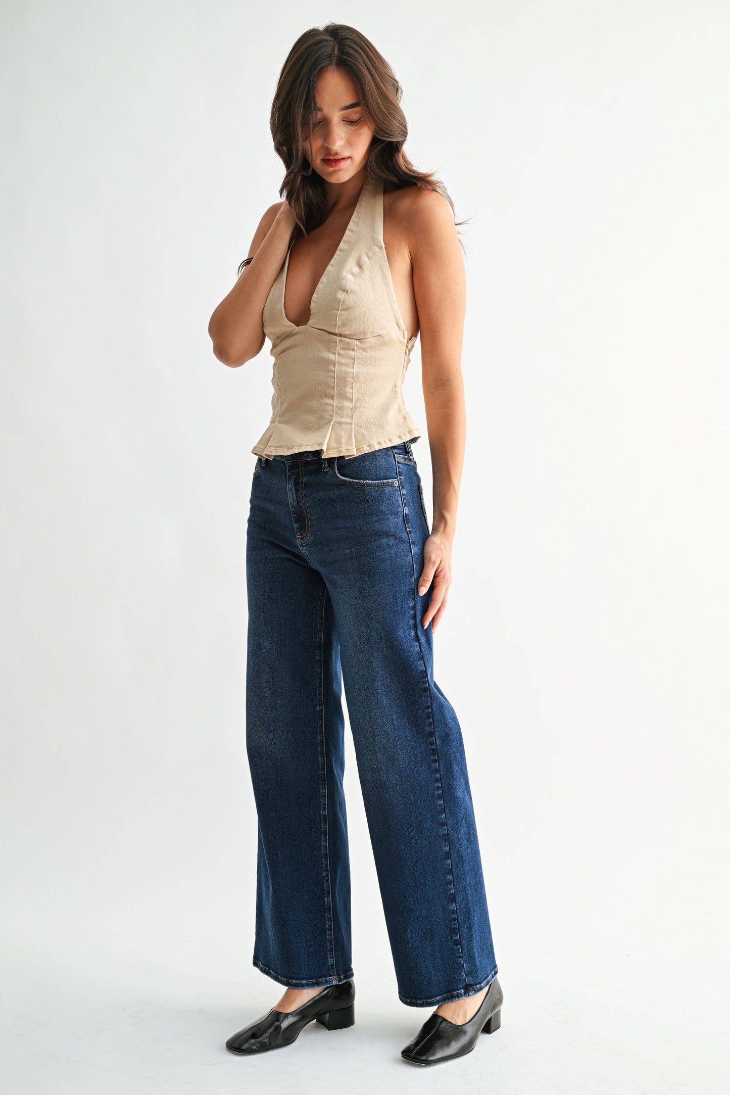 JBD - High Rise Vintage Straight - DARK DENIM