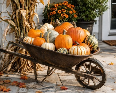 Fall Porch Decorating - Package 2