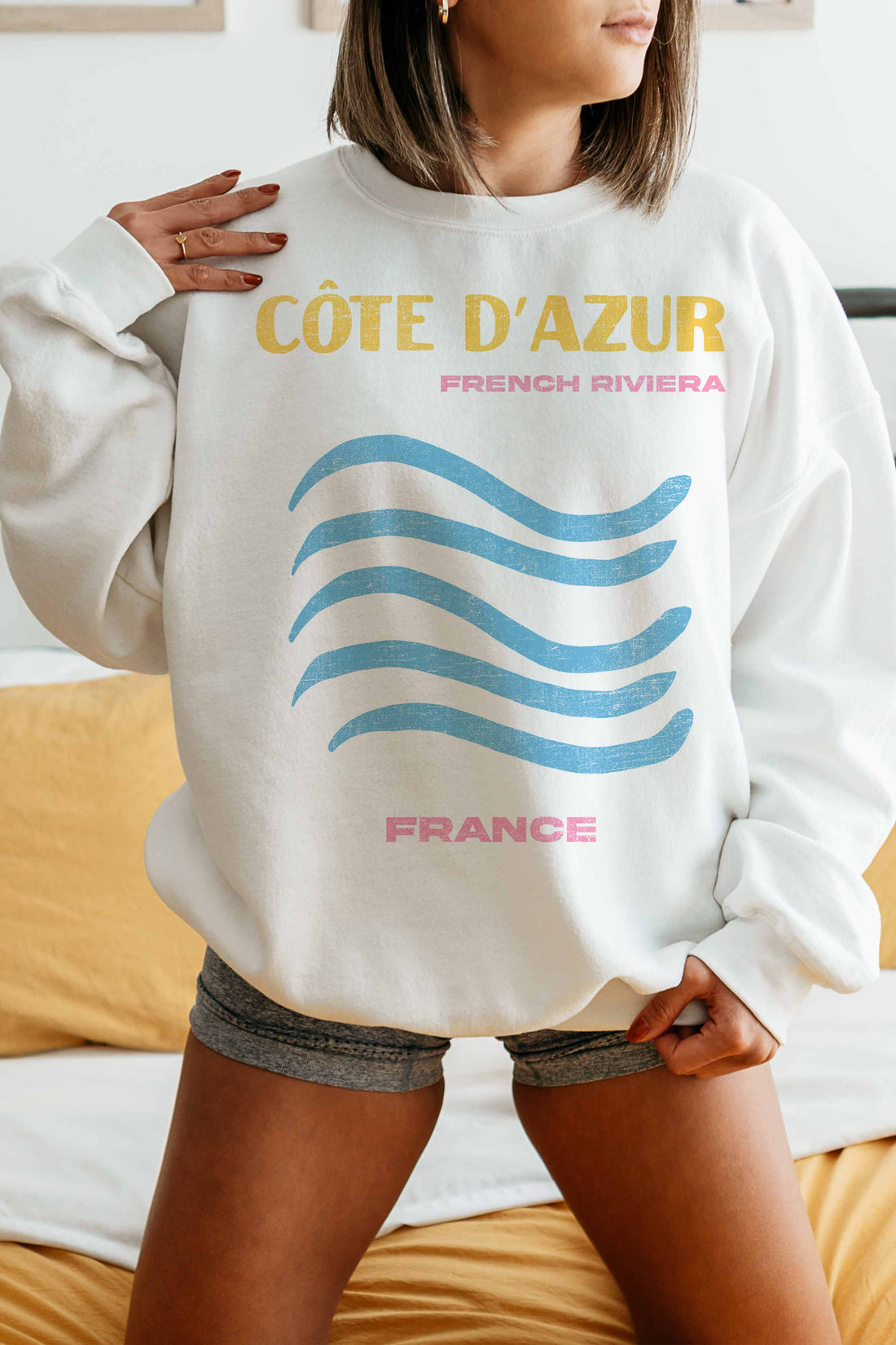 Cote Dazur Oversized Sweatshirt