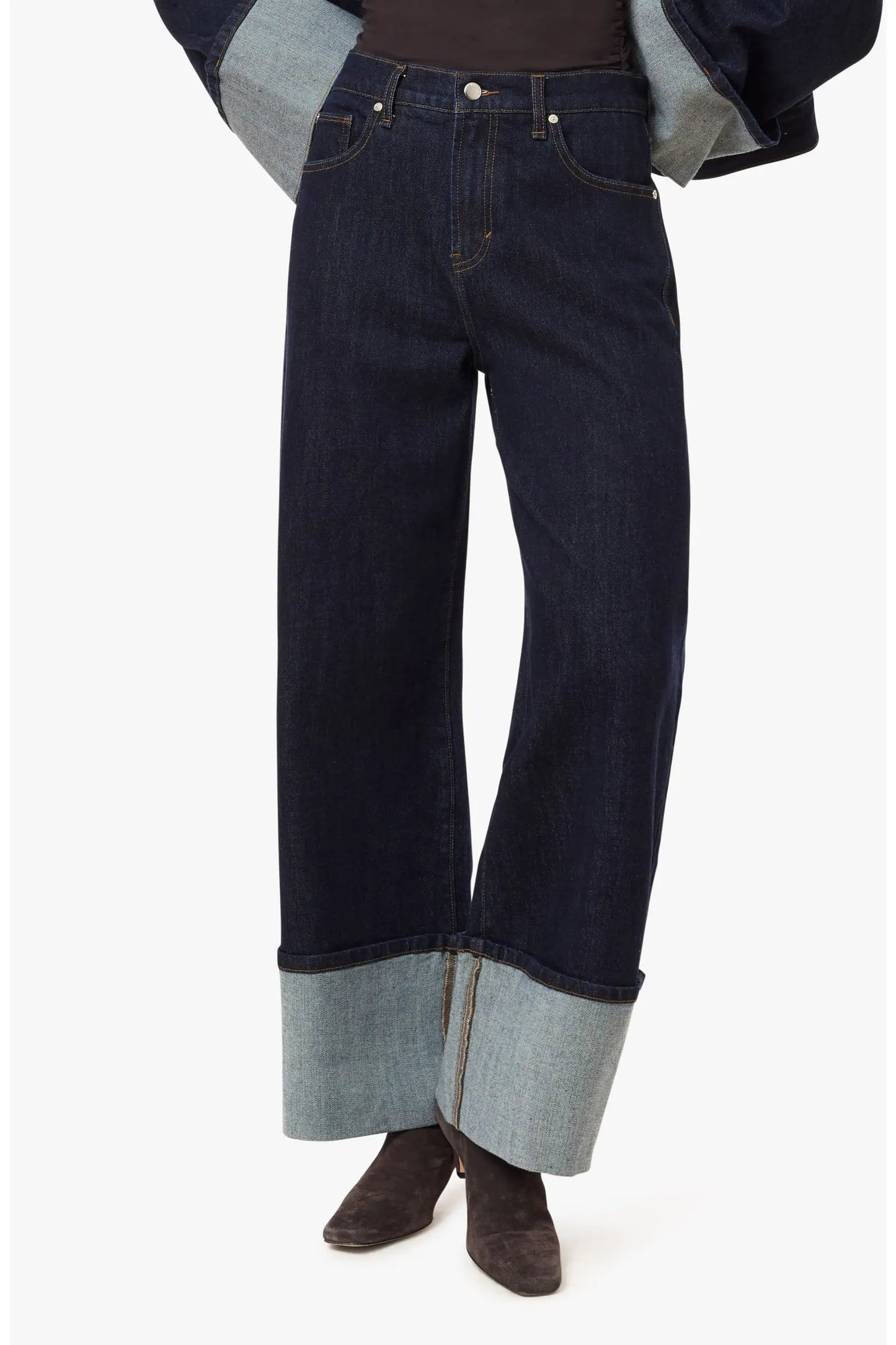 Habitual Camryn Cuffed Straight Crop Jeans