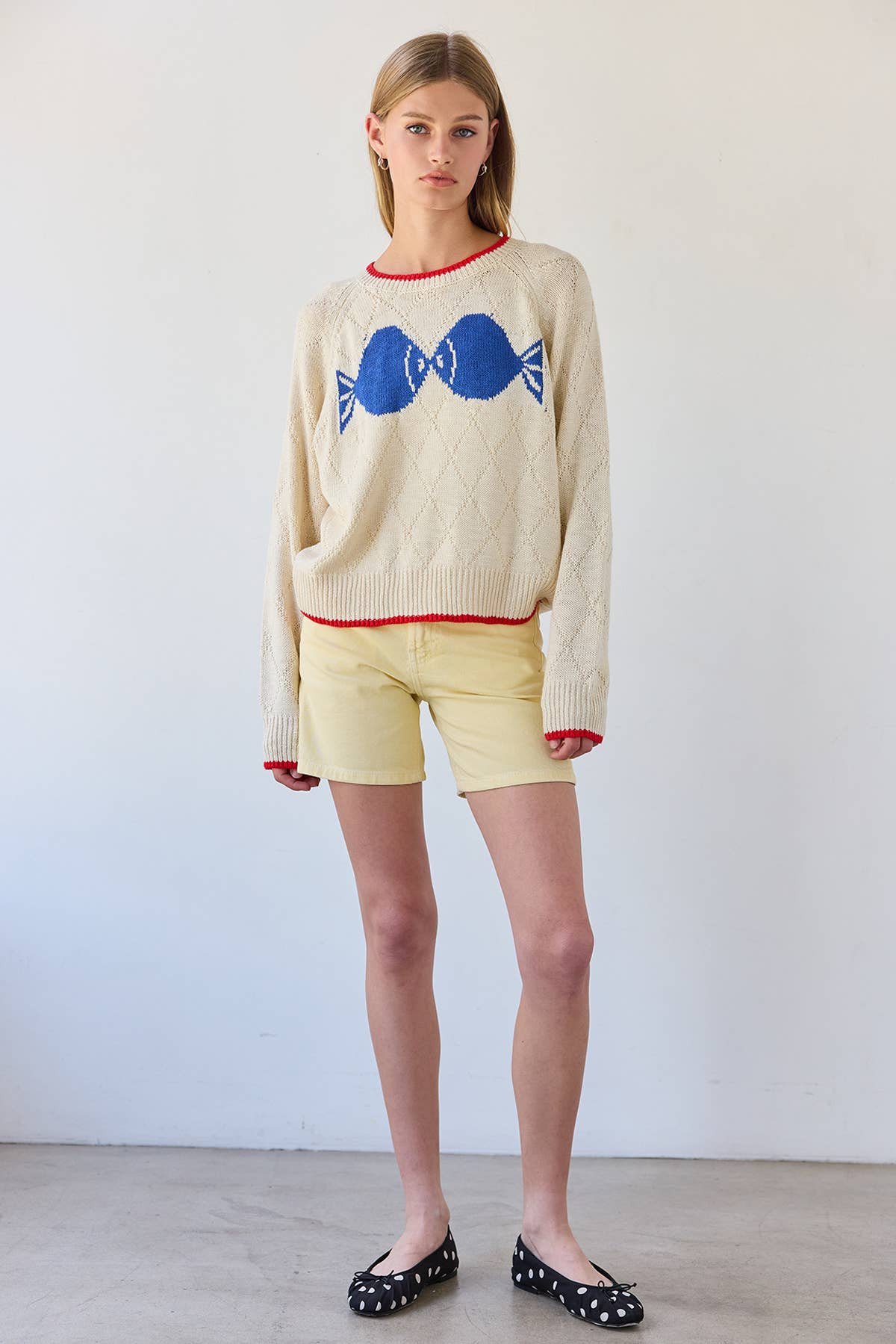 RAISONNEL - Kissing Fish Sweater