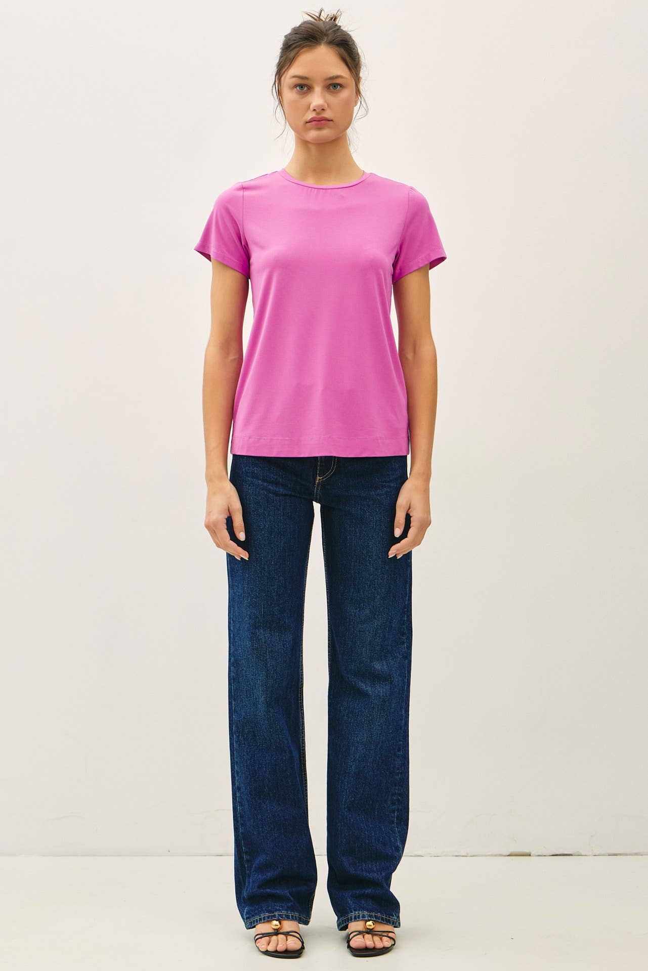 Be Cool - NEW COLOR-BAMBOO/MODAL BASIC ROUND NECK T-SHIRT