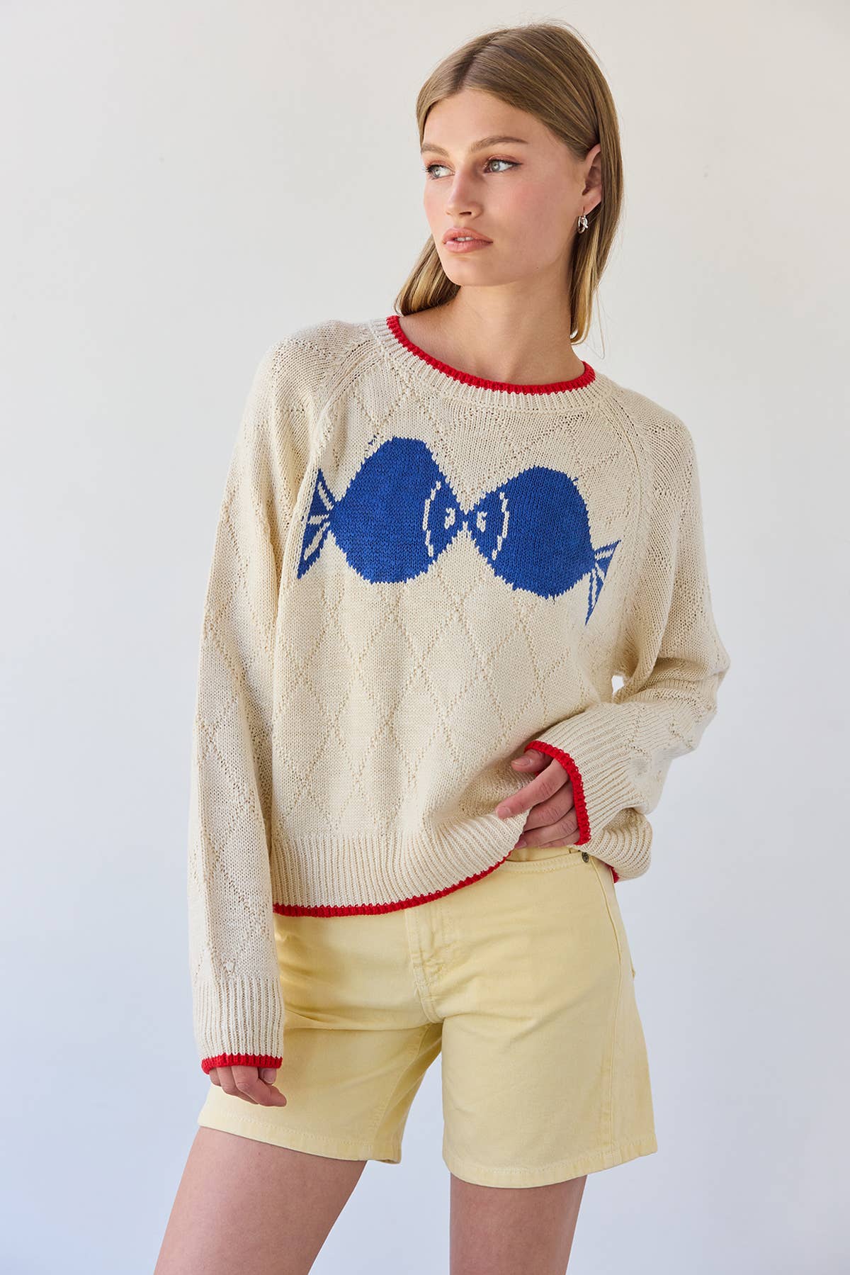 RAISONNEL - Kissing Fish Sweater