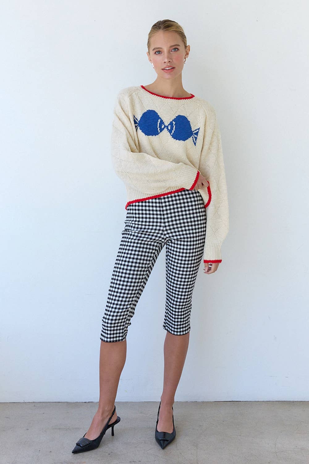 RAISONNEL - Kissing Fish Sweater