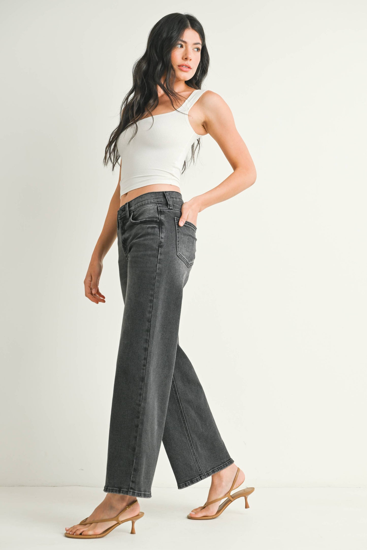 JBD - VINTAGE RELAXED HIGH RISE STRAIGHT JEAN