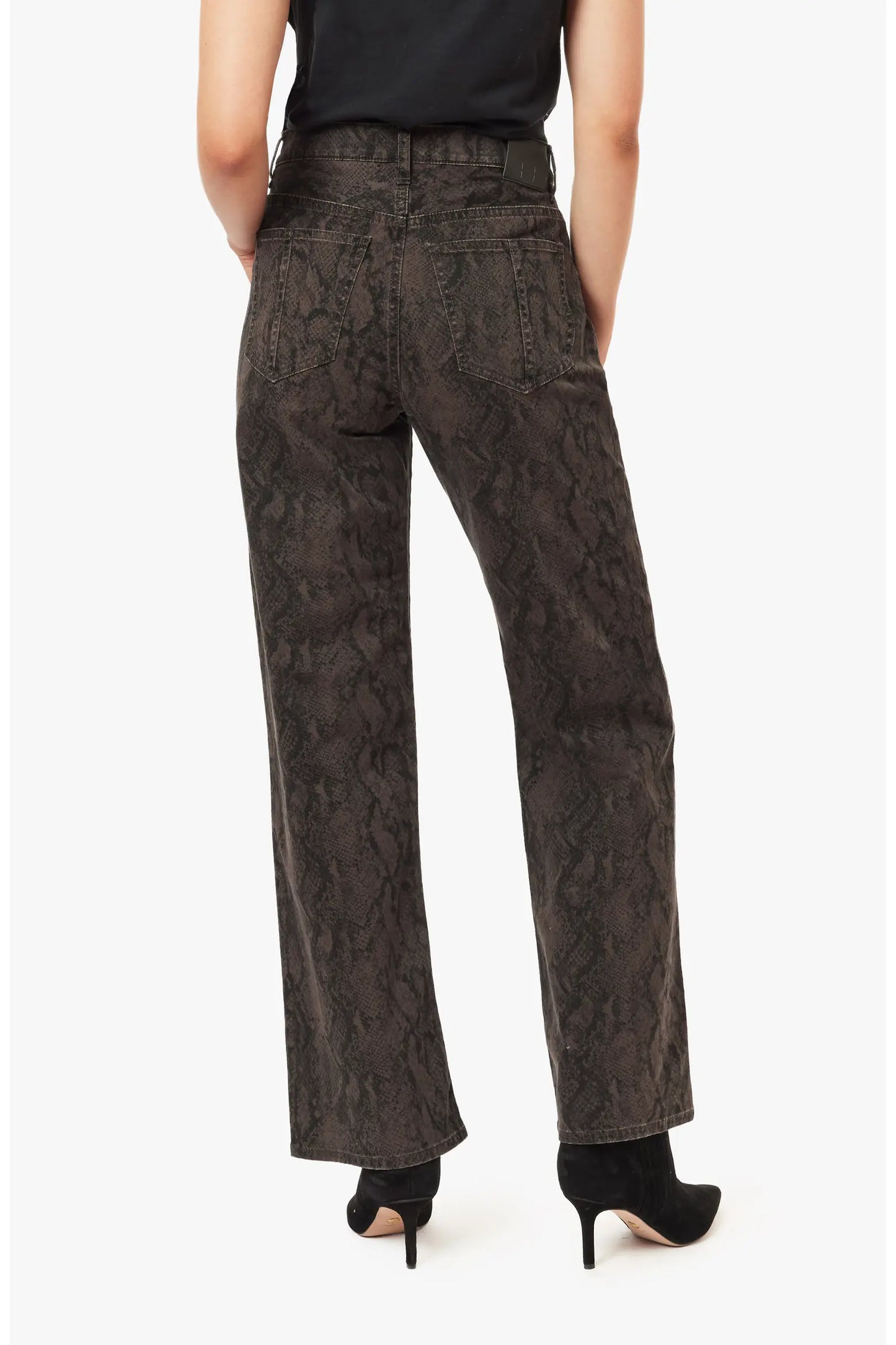 Habitual Blaine Animal Print Straight Jean
