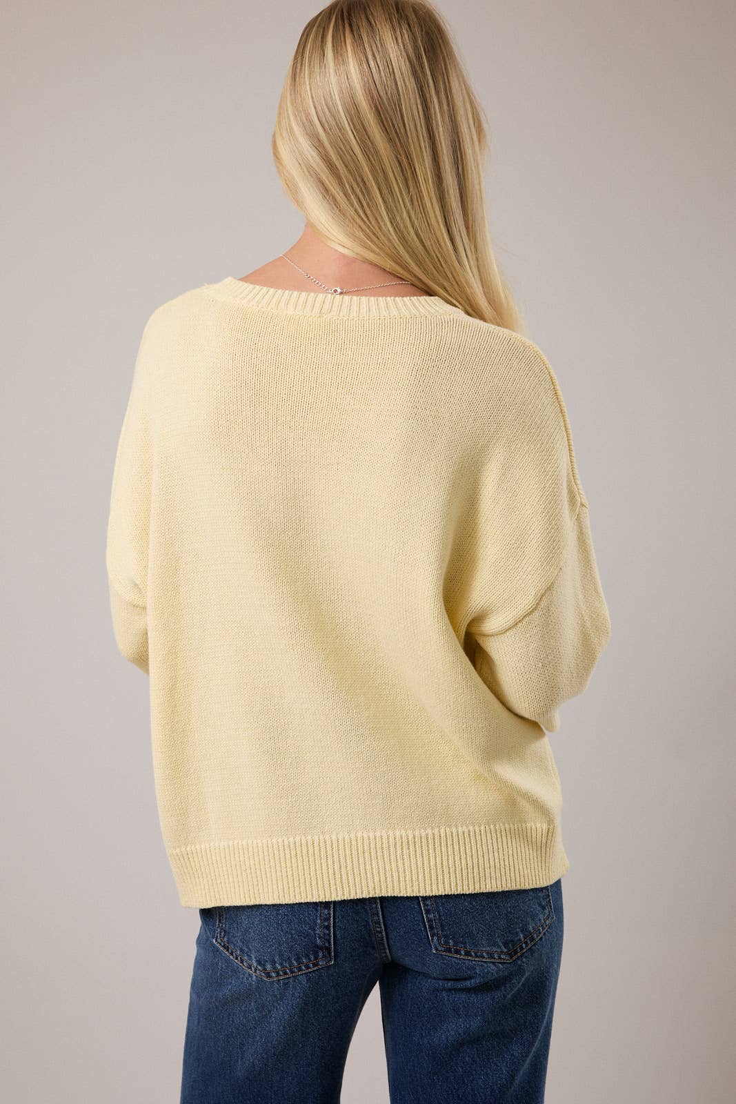 LE LIS - ROUND NECK 3 SARDINES SWEATER TOP