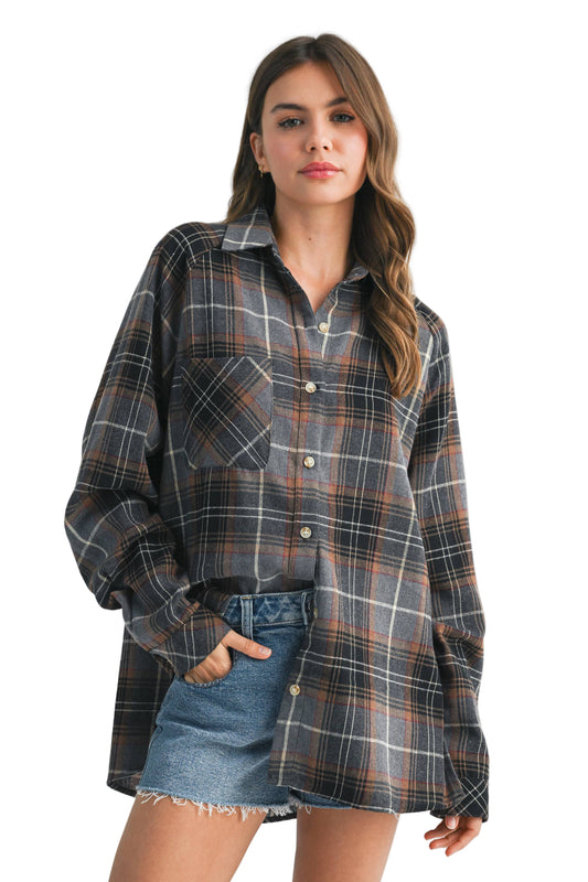 Aemi + Co - Katie Flannel Shirt