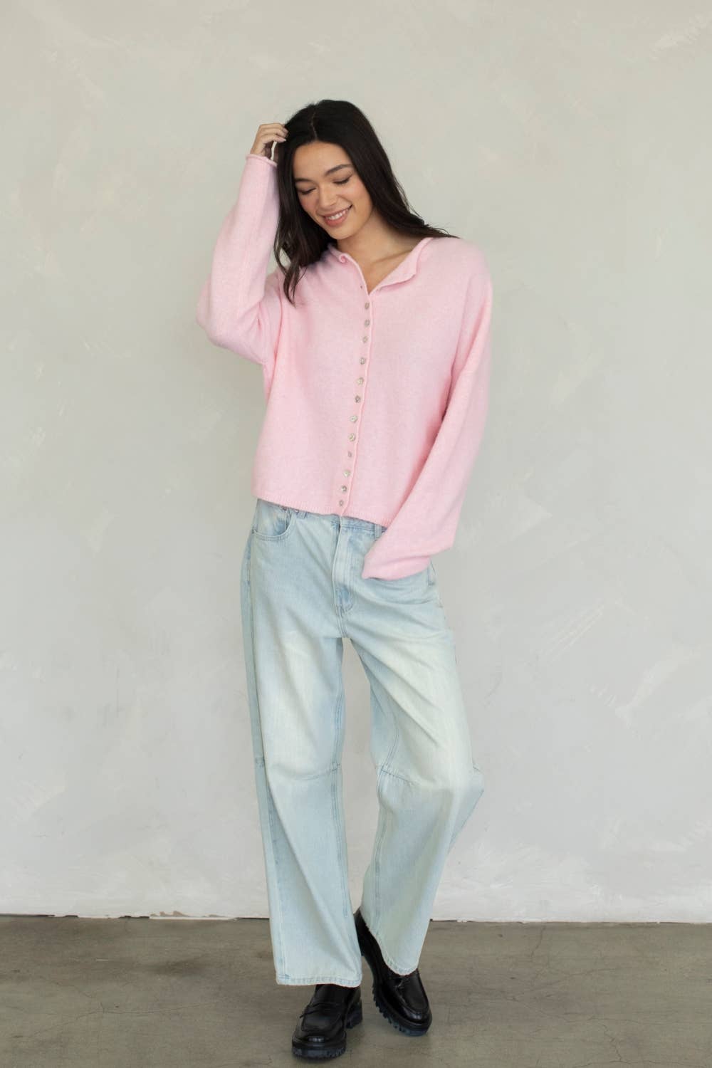Things Between - Mismatch Buttons Piper Cardigan