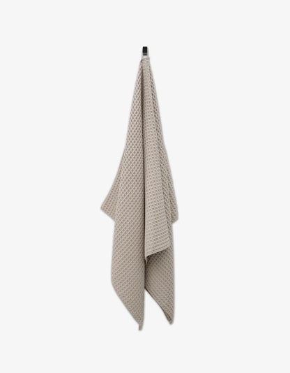 Geometry Waffle Bath Towel